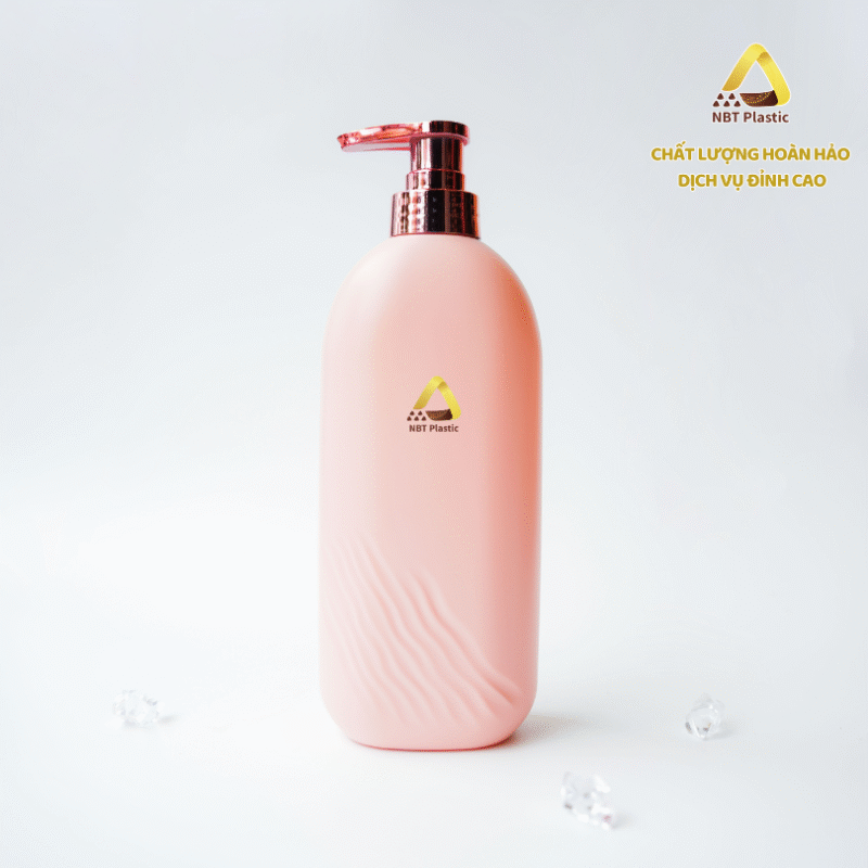 Chai nhựa HDPE 750ml kèm vòi nhấn chuyên dùng cho sữa tắm, dầu gội