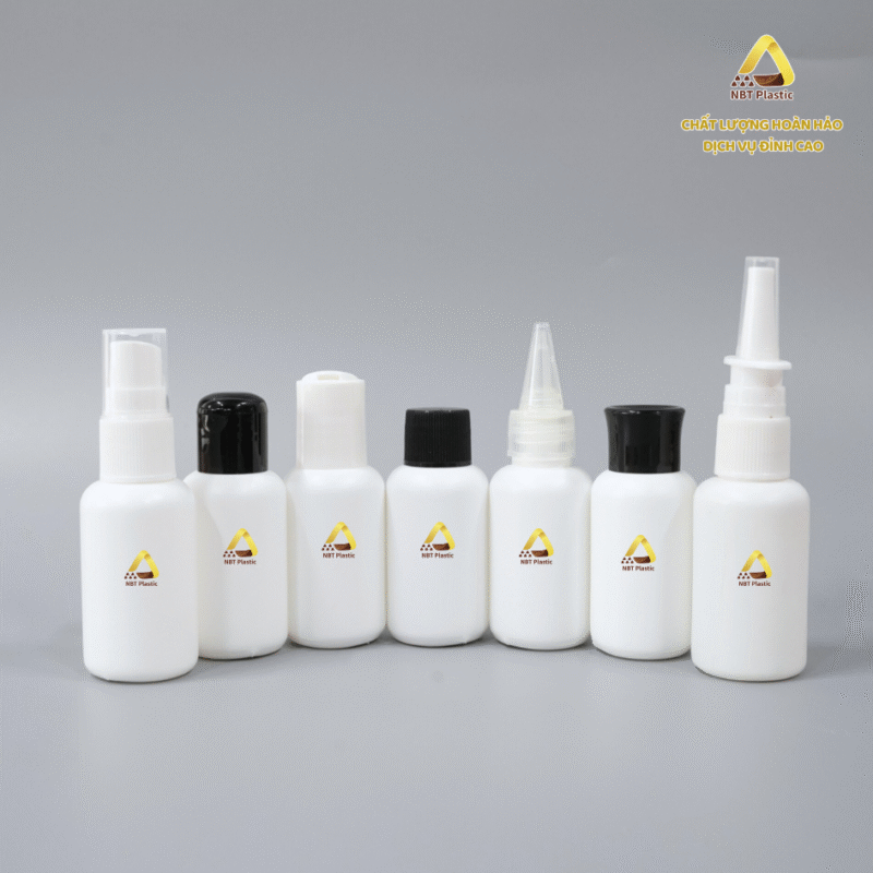 Chai nhựa HDPE 30ml kiểu dáng hiện đại bán chạy nhất 2025