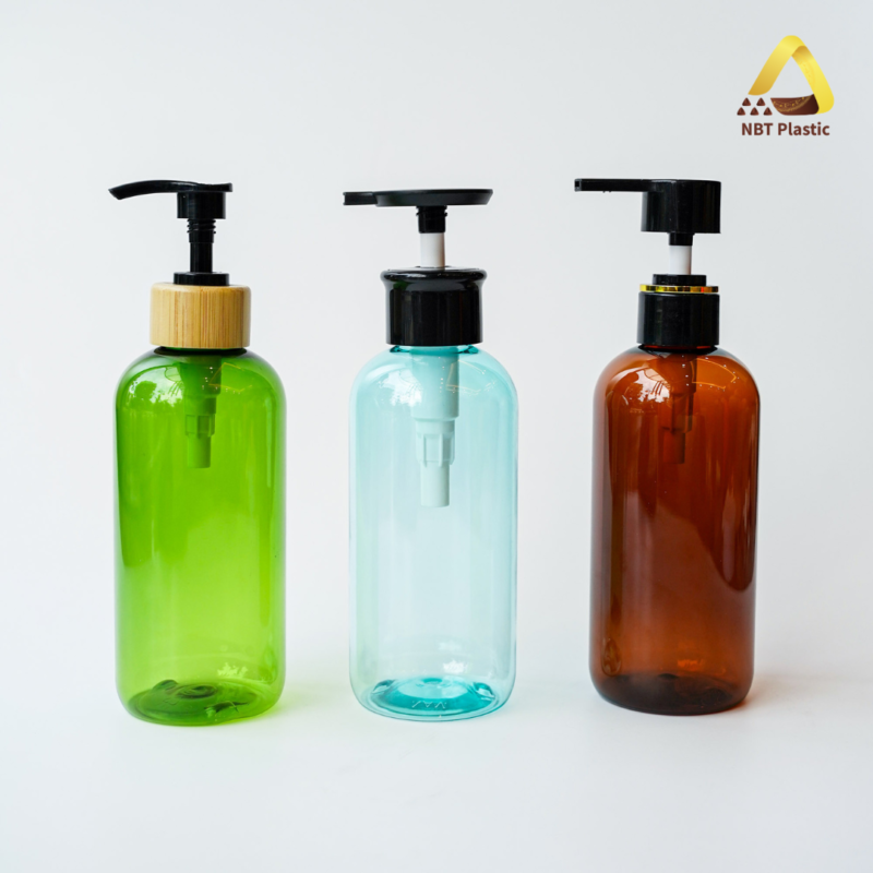 300ml Clear PET Bottle Available in Multiple Colors