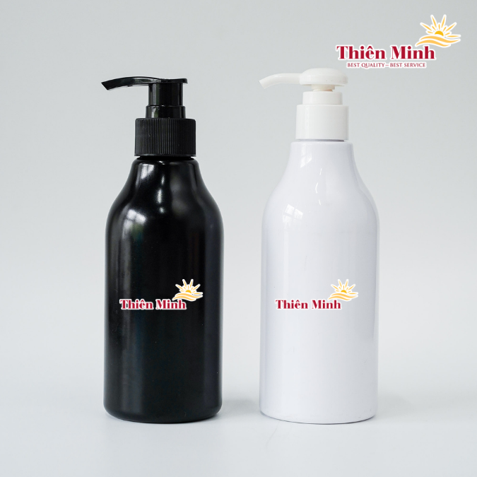 300ml Black PET Bottle with Tapered Neck 4 300ml Black PET Bottle with Tapered Neck - Image 4