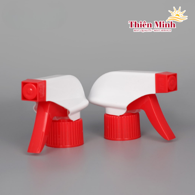 Vòi xịt kính fi 28/410 sản xuất tại Việt Nam phù hợp chai xịt khử khuẩn, chai đựng nước lau kính