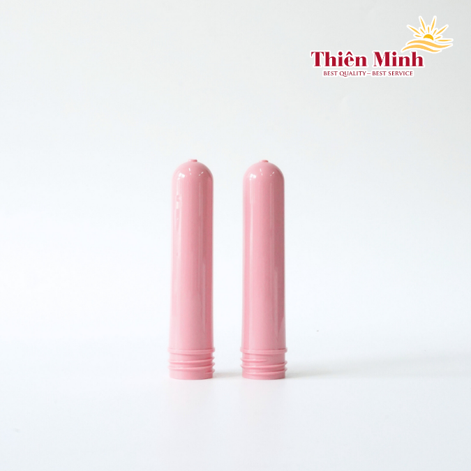 Phôi nhựa PET màu hồng cổ 24/410 trọng lượng 25g 3 Phôi nhựa PET màu hồng cổ 24/410 trọng lượng 25g - Ảnh 3