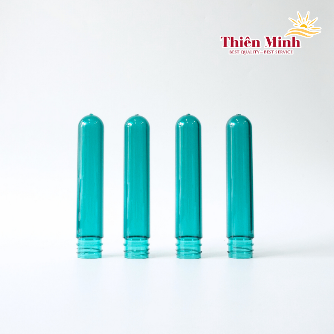 Phôi nhựa PET xanh ngọc cổ 28/410 trọng lượng 48g 2 Phôi nhựa PET xanh ngọc cổ 28/410 trọng lượng 48g - Ảnh 2