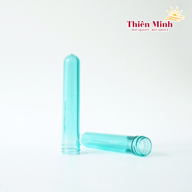 Phôi nhựa PET xanh lam nhạt cổ 28/410 trọng lượng 42g 4 Phôi nhựa PET xanh lam nhạt cổ 28/410 trọng lượng 42g - Ảnh 4