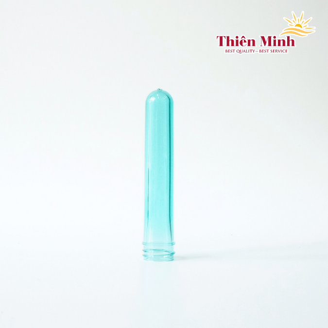 Phôi nhựa PET xanh lam nhạt cổ 28/410 trọng lượng 42g 3 Phôi nhựa PET xanh lam nhạt cổ 28/410 trọng lượng 42g - Ảnh 3