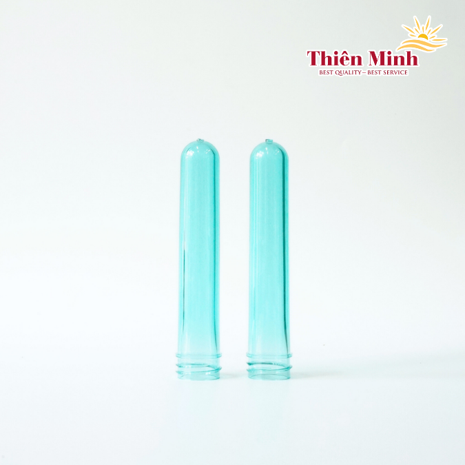 Phôi nhựa PET xanh lam nhạt cổ 28/410 trọng lượng 42g 2 Phôi nhựa PET xanh lam nhạt cổ 28/410 trọng lượng 42g - Ảnh 2