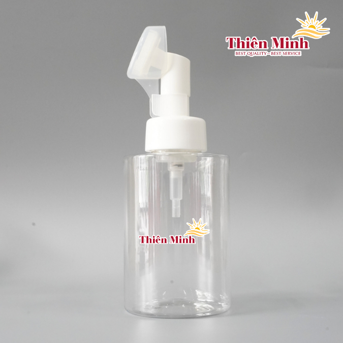 Transparent PET foaming bottle 500ml with straight shoulder, suitable for foaming cleansers and makeup removers 2 Transparent PET foaming bottle 500ml with straight shoulder, suitable for foaming cleansers and makeup removers - Image 2