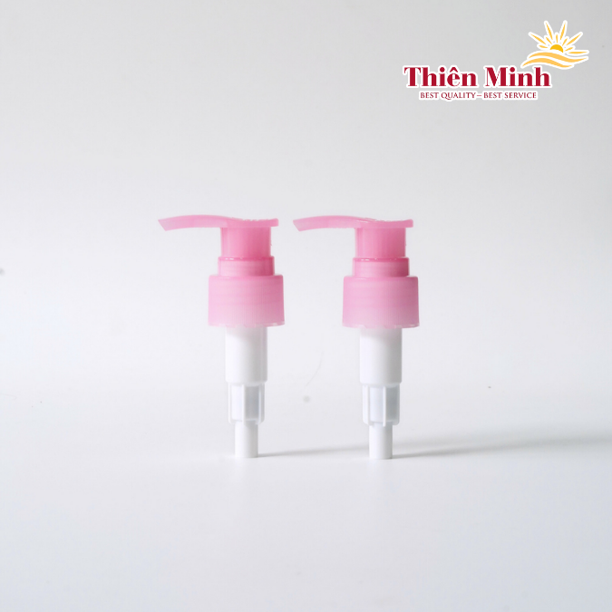 Vòi nhấn fi24/410 28/410 thân sọc màu hồng trong suốt dùng cho chai mỹ phẩm vòi nhấn 2 Vòi nhấn fi24/410 28/410 thân sọc màu hồng trong suốt dùng cho chai mỹ phẩm vòi nhấn - Ảnh 2