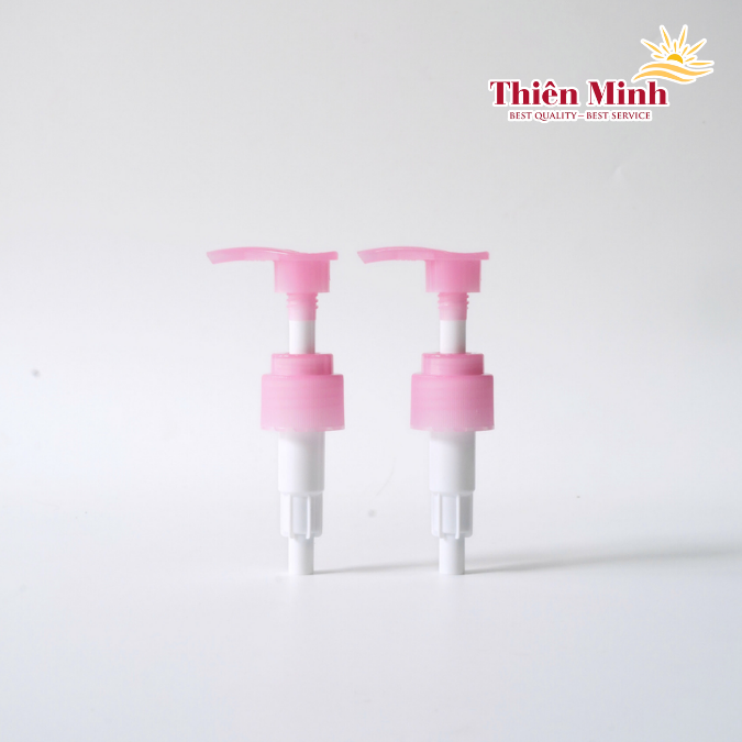Vòi nhấn fi24/410 28/410 thân sọc màu hồng trong suốt dùng cho chai mỹ phẩm vòi nhấn 3 Vòi nhấn fi24/410 28/410 thân sọc màu hồng trong suốt dùng cho chai mỹ phẩm vòi nhấn - Ảnh 3