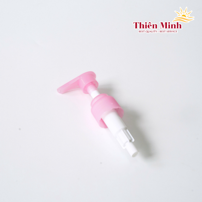 Vòi nhấn fi24/410 28/410 thân sọc màu hồng trong suốt dùng cho chai mỹ phẩm vòi nhấn 7 Vòi nhấn fi24/410 28/410 thân sọc màu hồng trong suốt dùng cho chai mỹ phẩm vòi nhấn - Ảnh 7