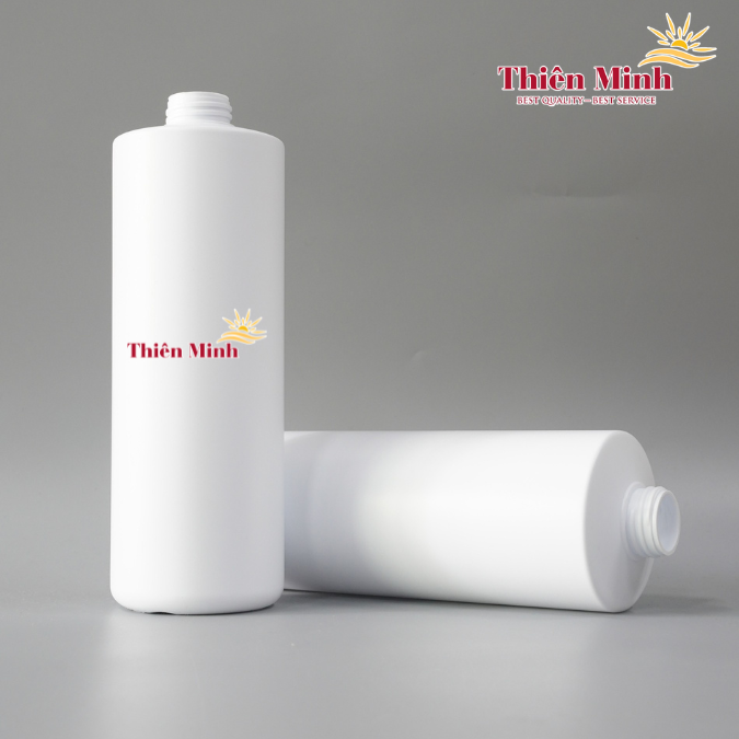 Chai HDPE 1L dáng trụ tròn dài phù hợp cho dầu gội, dầu xả, sữa tắm,... 4 Chai HDPE 1L dáng trụ tròn dài phù hợp cho dầu gội, dầu xả, sữa tắm,... - Ảnh 4