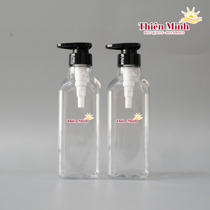 Chai PET 480ml trong suốt
